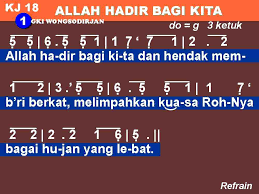 Dapatkan lirik kidung jemaat dengan memasukkan alamat email, gratis donation (sumbangan rohani). Kidungonline Com Kj 018 Allah Hadir Bagi Kita