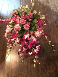 Cascading Bouquet Beautiful Bouquet Wedding Stage Decor Wedding Flowers