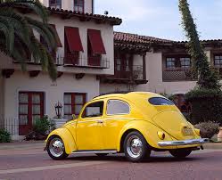 Image result for Yellow 1949 Beetle