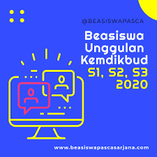 Beasiswa Unggulan Masyarakat Berprestasi Untuk S1 S2 S3 Pendidikan Kalah Satuan