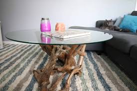 A beautiful driftwood coffee table base, featuring twists and turns of weathered and tumbled smooth driftwood. How To Make A Diy Driftwood Coffee Table