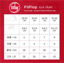 fitflop a workout while you walk fitflop size chart for