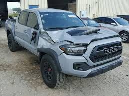 See pricing & user ratings tough, compact, and packed with features, the toyota tacoma is a leading midsize pickup truck. Salvage 2017 Toyota Tacoma Trd Pro Toyota Tacoma Trd Pro Pickup Trucks Salvage