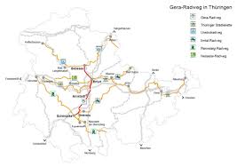 Der Gera Radweg In Thuringen Radweg Rad Gera