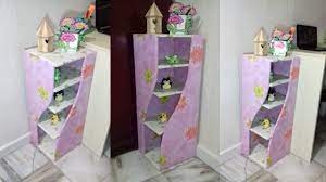 Stange design ist eine manufaktur aus berlin, die außergewöhnliche möbel aus pappe herstellt. Diy Aufbewahrung Upcycling Mobel Selber Bauen Selber Machen Origami Kasten Youtube