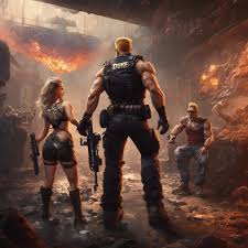 Playing duke nukem with friends - Friends Playing Duke Nukem...