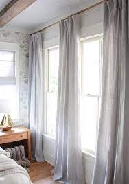 A Modern Farmhouse With Vintage Appeal Living Room Drapes Farm House Living Room Curtains Living Room