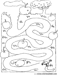 Just as important, coloring also can help parents keep tabs on their child's psychological state of mind. New Coloring Pages Maze Worm Page Food Guide Create Coloring Home