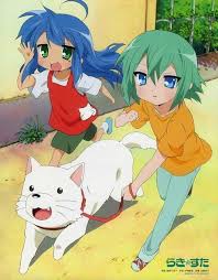 Lucky Star Run With The Big Dog Minitokyo Lucky Star Anime Star Images