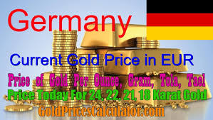 gold price today in germany gold rate in euro eur