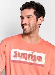 POLERA ROBERT LEWIS CUELLO REDONDO PRINT