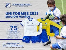 La onu cumple 75 años este año y queremos saber qué piensas tú: Millonarios Fc Academia De Futbol Ya Estan Disponibles Nuestros Uniformes 75 Anos Para Jugador Y Arquero Mayor Info En 3167404227 3173723681 Www Academiadefutbolmillonarios Com Co Facebook