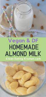 How To Make Almond Milk Recipe Homemade Almond Milk Recipes Sugar Free Bacon