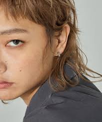 SV】ワイドフープピアス（ピアス（両耳用））｜ROZY（ロージィー） ピアス（両耳用）