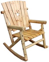 Aspen Natural Wood Rocking Chair Cadeiras De Balanco