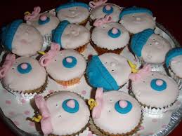 I am hosting a baby shower tomorrow so needed to pick up some goodies! Baby Shower Cupcakes
