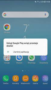 Jeśli aktualizacja jest dostępna, kliknij aktualizuj. Komunikat Uslugi Google Play Wciaz Przestaje Dzialac Samsung X Cover 4 Jak Pozbyc Sie Bledu Spolecznosc Google Play