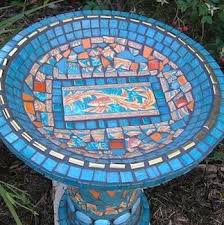 Plywood, hardibacker, and even concrete backer board each have problems that prevent them from being used as backers for outdoor mosaics. Learn How To Make A Mosaic Birdbath Step By Step Project Instructions The Mosaic Store