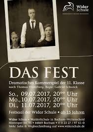 Рет қаралды 2133 жыл бұрын. Schauspiel Der 11 Klasse Das Fest Widar Schule