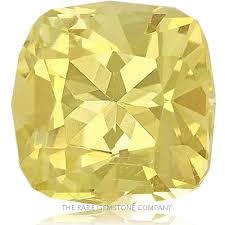 Fancy Yellow Tanzanite Cushion 1 58 Ct Yellow Gemstones Yellow Tanzanite Rare Pink