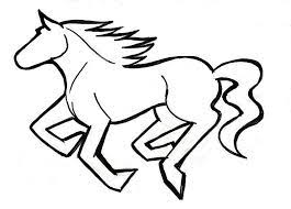 Art is always better with a friend! Easy Drawing Of A Horse Running