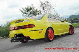 The first generation proton perdana was a badge engineered seventh generation mitsubishi eterna, developed as the result of a collaboration between proton and mitsubishi motors. Proton Perdana Kuning Merelit Mekanika