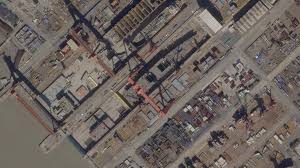 Since the 1970s, china and its people's liberation army navy has had ambitions to operate aircraft carriers, and since 1985 has acquired retired aircraft carriers for study; Close Up Photo Shows China S New Aircraft Carrier Rapidly Taking Shape