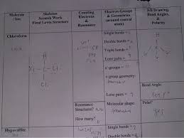 Solved 3 D Drawing Bond Angles Molecule Ion Skeleton Chegg Com