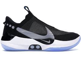 Nike Adapt Bb Black Pure Platinum Us Charger In 2020 Nike Shoes Outlet Nike Shoes Outfits Black Nike Shoes