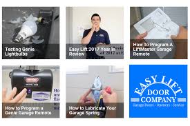 When choosing a garage door opener, it's important to know that there are 4 different types! Behind The Door Our Blog