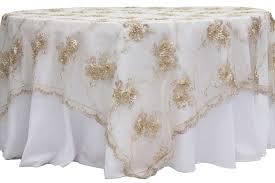 Vintage Veil Embroidery 90 X90 Square Table Overlay Topper Champagne Table Overlays Vintage Veils Lace Table