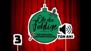 Weihnachten und neujahr sind angekommen. Oh Du Fohlige Der Borussia Weihnachtsgruss Lokalklick Eu