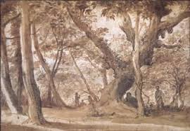 Wooded View Mk17 Claude Lorrain Landscape Drawings Landscape Art Art And Architecture