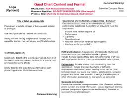 ppt quad chart content and format powerpoint presentation