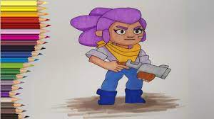 Vremea nu mi permite sa vad cu ochii mei eclipsa de soare de azi 20 martie 2015 dar acest lucu nu m a impiedicat sa fac acest desen in creion citeşte mai mult. Desenez Brawler Shelly Din Brawl Stars Romania Desenat Colorat Youtube