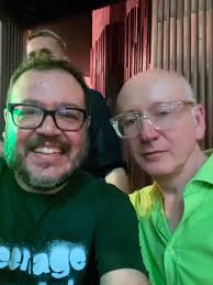 Me with Raymond, Francis and Norman yesterday! Such an honor!