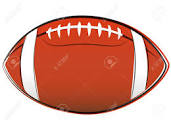 Illustration Of American Football Ball Drawing On White Background ...