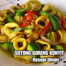 Resepi sotong goreng kunyit cara saya. Sotong Masak Kunyit Cili Api Monsterbaby84 Copy Me That