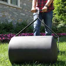 What can i use instead of a lawn roller. Brinly Hardy 18 In X 24 In 270 Lb Combination Push Tow Poly Lawn Roller Prc 24bh The Home Depot