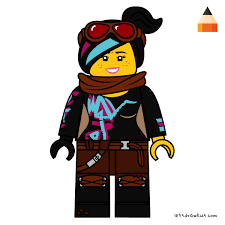 The lego movie 2 drawing queen watevra wanabi set #1. The Lego Movie 2 Lucy Lego Movie Characters Lego Movie Lego Drawing