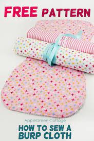 Burp cloth patterns baby clothes patterns sewing patterns free baby patterns free pattern quilt pattern embroidery patterns knitting patterns crochet baby sewing tutorials. Free Burp Cloth Pattern So Cute Applegreen Cottage