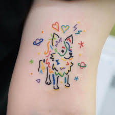 On the other hand, colored tattoos are more sensitive to sun light and they tend to fade more quickly than black. Unique Tattoo Designs In Colorful And Simple Lines By Yechan