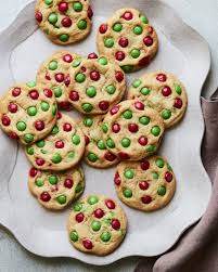 They're soft, slightly chewy on the inside and . Christmas M M Cookies What S Gaby Cooking