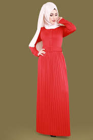 Yeni Urun Onden Dugmeli Tesettur Elbise Bordo Urun Kodu Biss7557 59 90 Tl Elbiseler Elbise Moda Stilleri