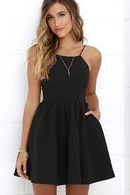 From Relaxed To Glamorous In A Short Black Dress Choosmeinstyle In 2020 Black Short Dress Black Prom Dress Short Cute Homecoming Dresses