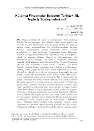 Maybe you would like to learn more about one of these? Pdf Kutahya Fincancilar Belgeleri Tarihteki Ilk Toplu Is Sozlesmeleri Mi