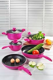 Google Image Result For Http Img Hisupplier Com Var Userimages 2011 12 252f20 252f155756642714 Jpg Cookware Set Pink Kitchen Pots And Pans Sets