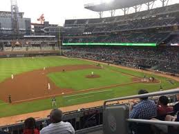 suntrust park section 235 home of atlanta braves