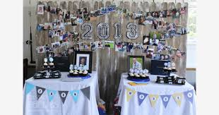 Your food table is often the first stop your party guests make when they arrive…and the first photo they upload to their instagram. Found This Image At Allhomeparty Com On Bing High School Graduation Party Decorations Graduation Party Pictures Graduation Party Picture Display