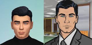 A page for describing characters: So I Made Sterling Archer Thesims